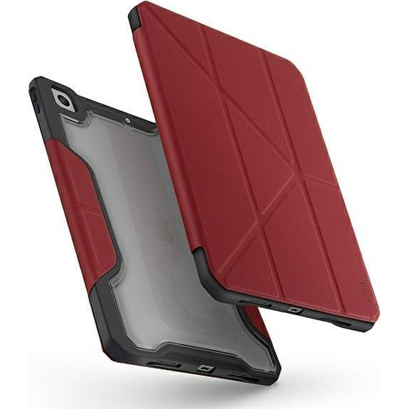Uniq Trexa iPad 10.2&quot; (2021/2020/2019) piros antimikrobiális tok (UNIQ451RED)-0