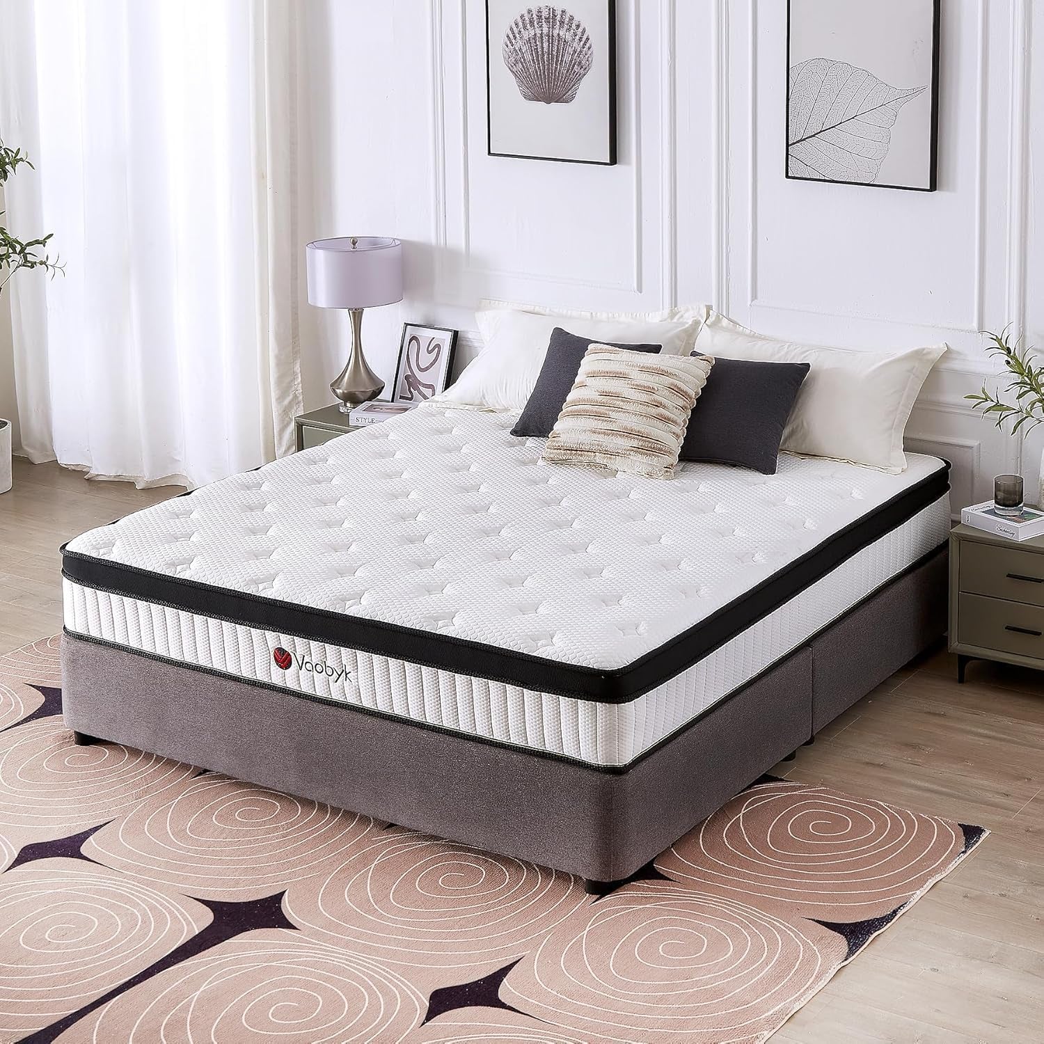 Queen TwelveInch MemoryFoam Hybrid Mattress CertipurUS-0