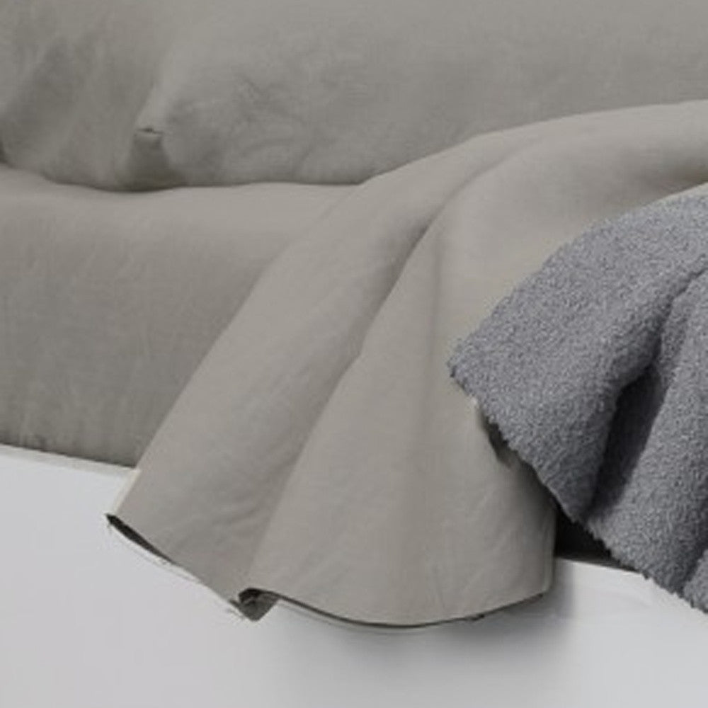 White Stainless Steel King Bed Frame-3