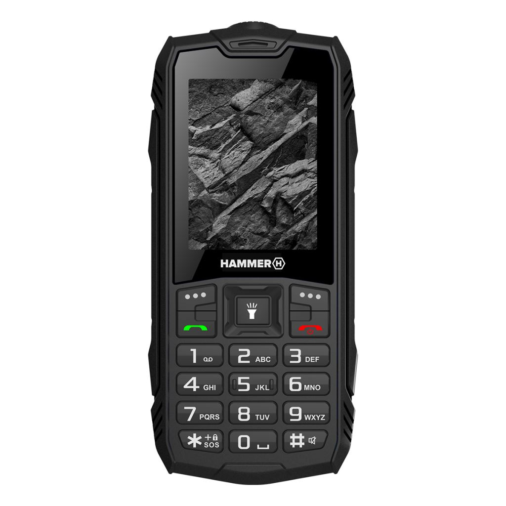 Mobilný telefón Hammer Basalt 32 MB / 32 MB 2G čierny (5902983617747)-0