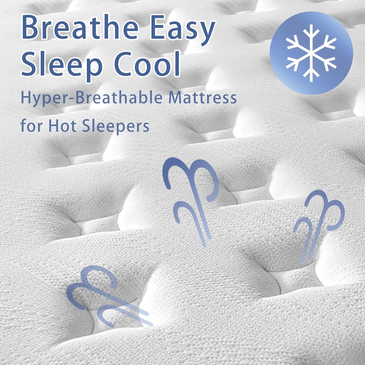 Full Size 12 Inch PremiumMemoryFoam Hybrid Mattress-2