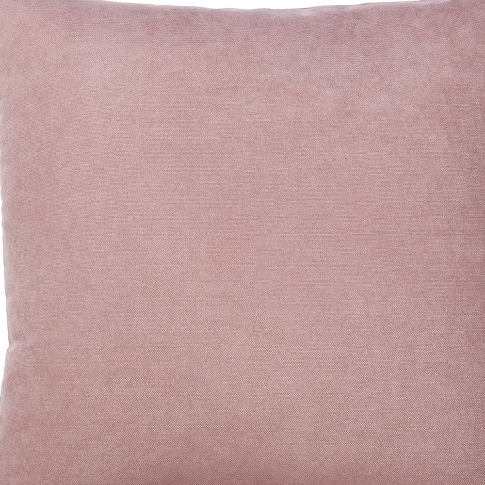 Set of Two 18" Mauve Pink Throw Pillow Covers-3