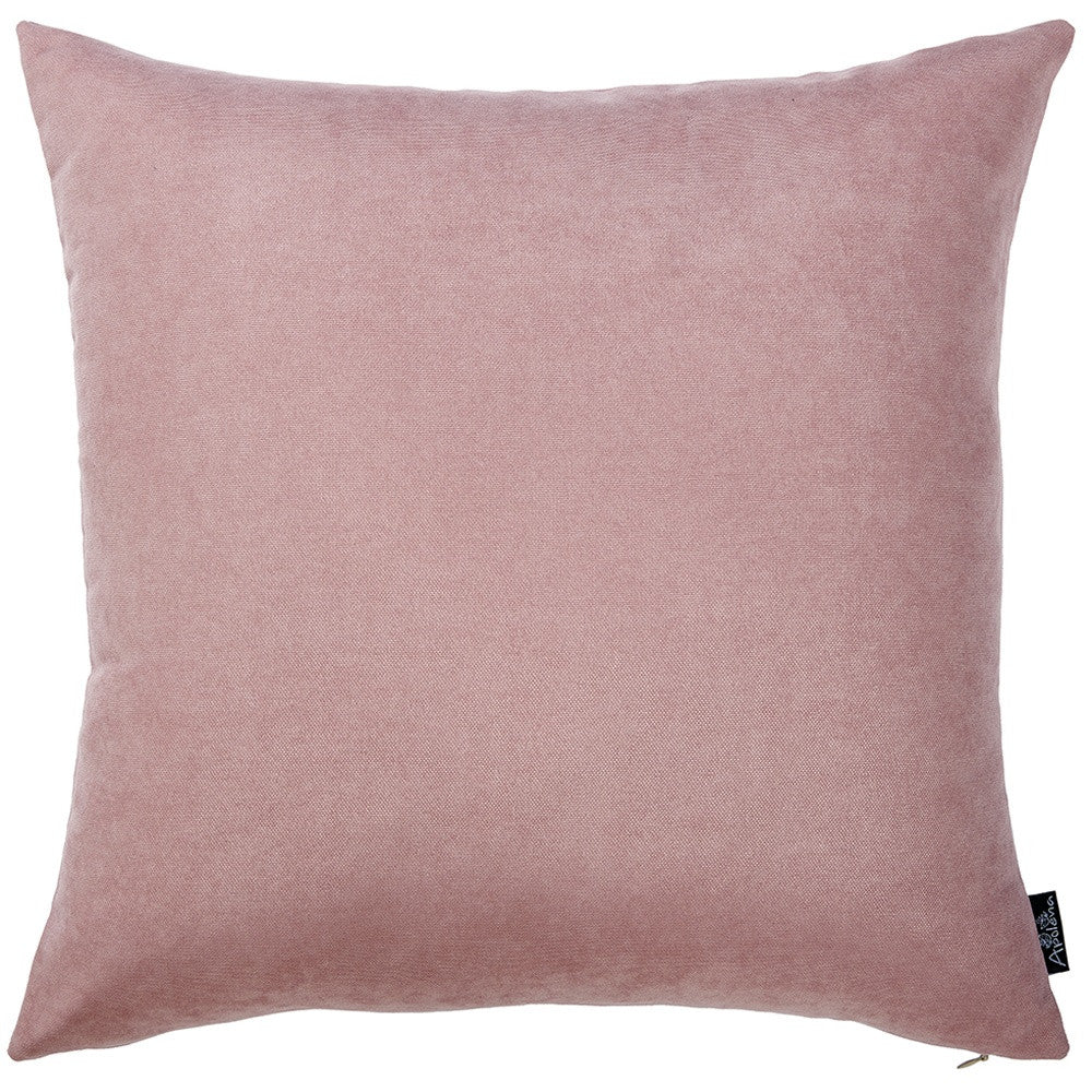 Set of Two 18" Mauve Pink Throw Pillow Covers-2
