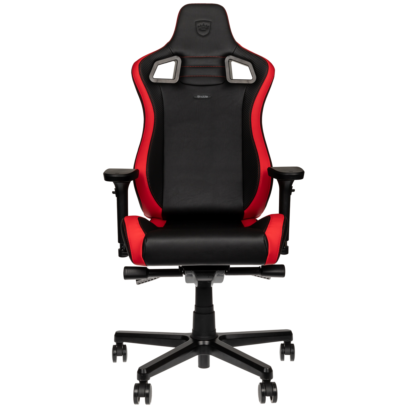 Herné kreslo noblechairs EPIC Compact čierno-červené (NBL-ECC-PU-RED)-0