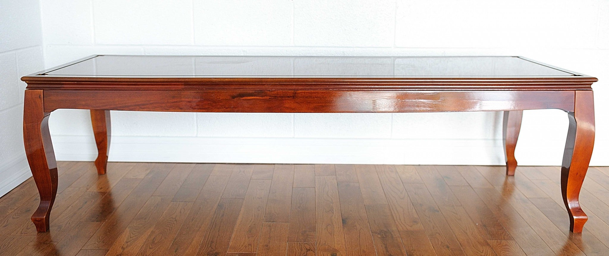 23" Dark Brown Glass Standard Display Stand-5