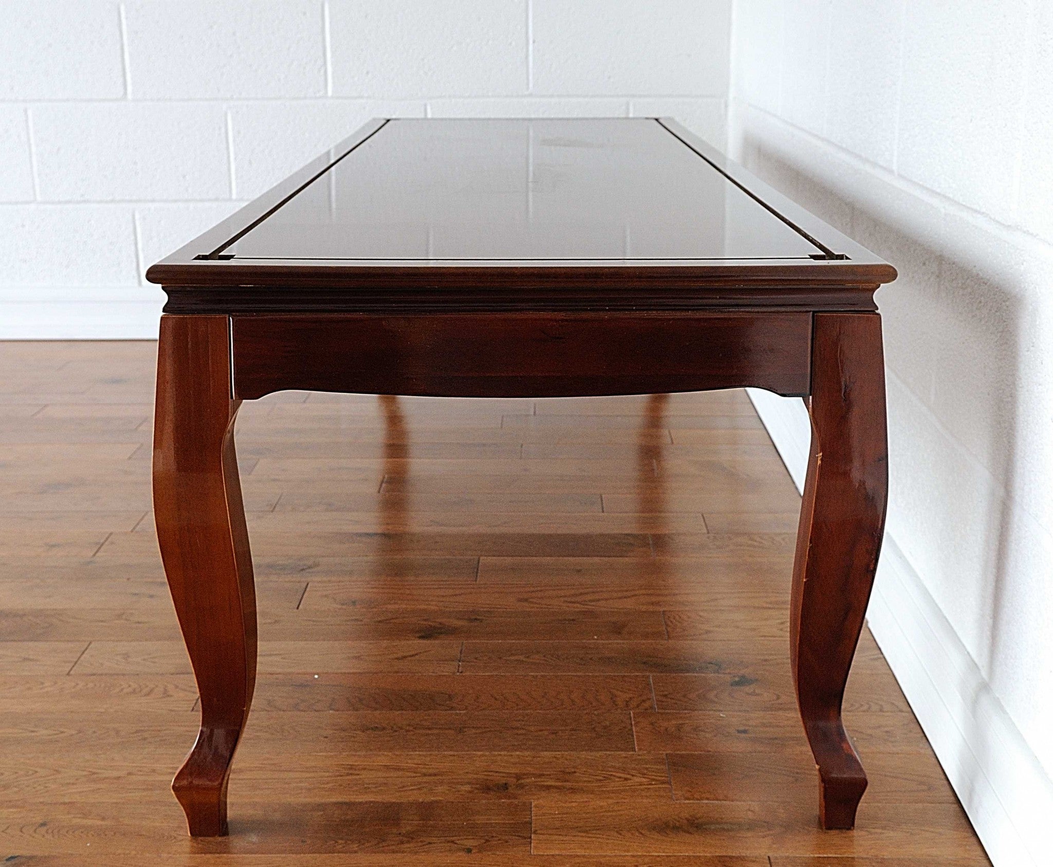 23" Dark Brown Glass Standard Display Stand-6