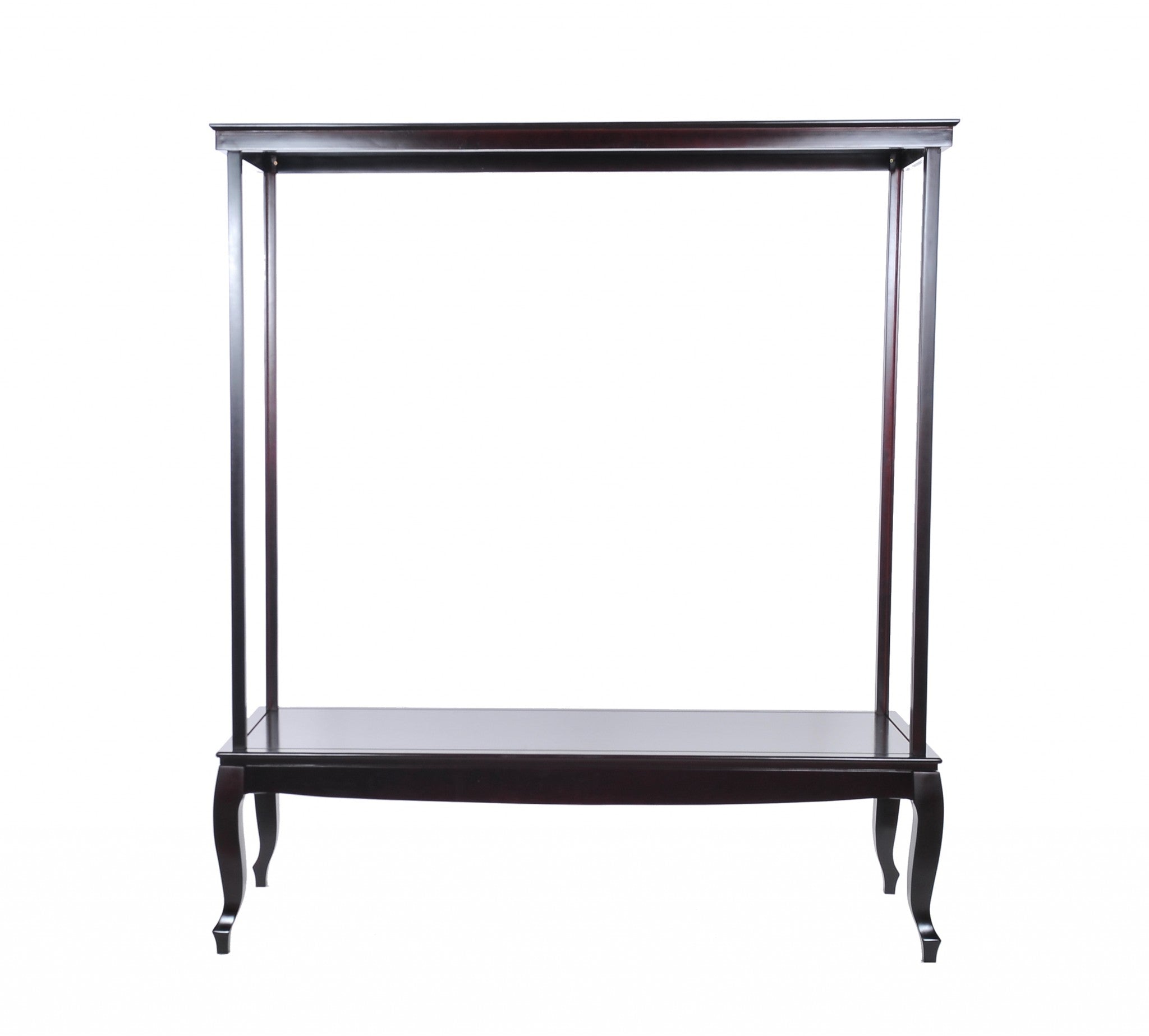 23" Dark Brown Glass Standard Display Stand-1