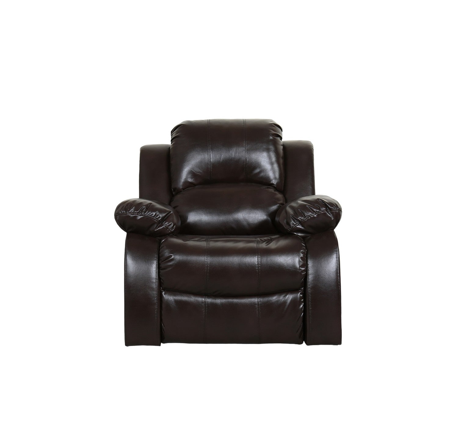 36" X 38" X 40" Brown  Chair-1