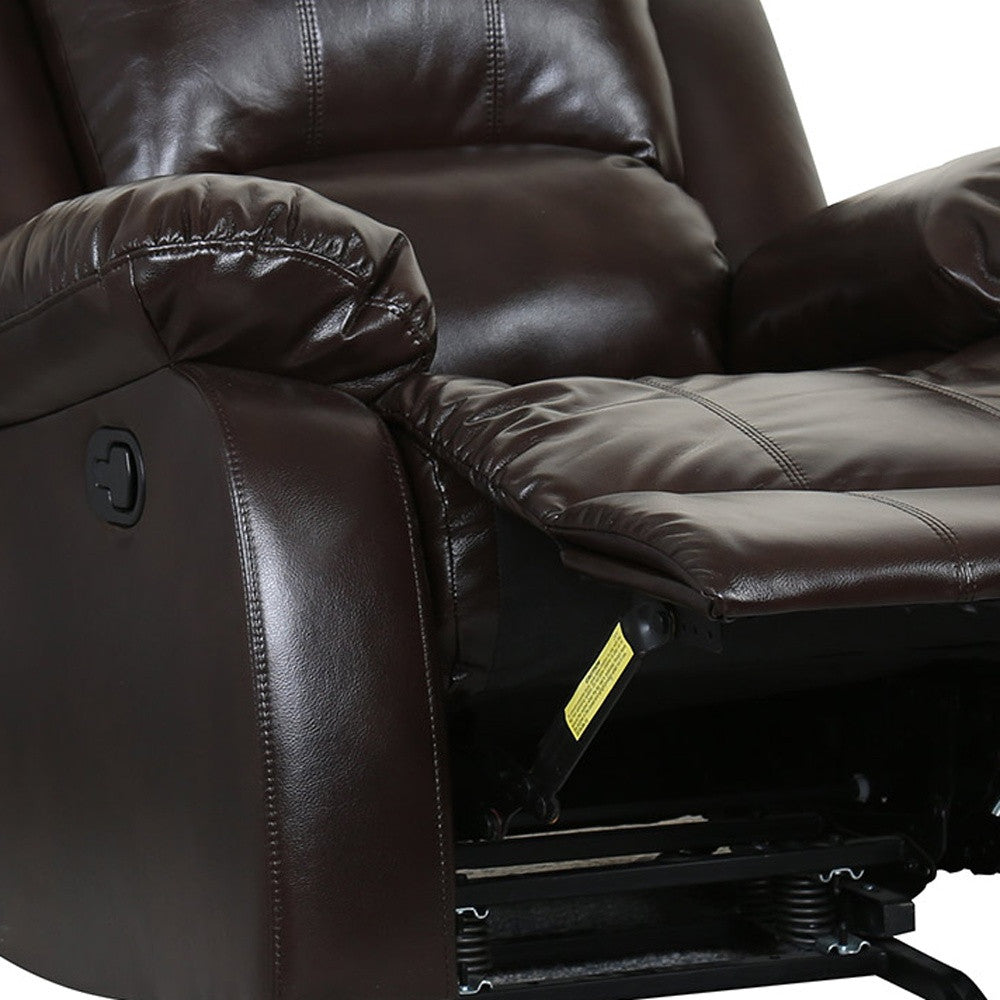 36" X 38" X 40" Brown  Chair-4