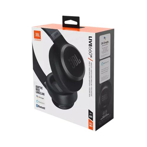 Bezdrátová sluchátka přes uši JBL Live 660NC (JBL-LIVE660-BLK)-0