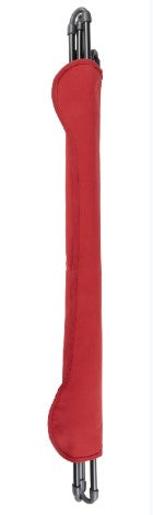 36" Red and Chrome Outdoor Camping Chair-2