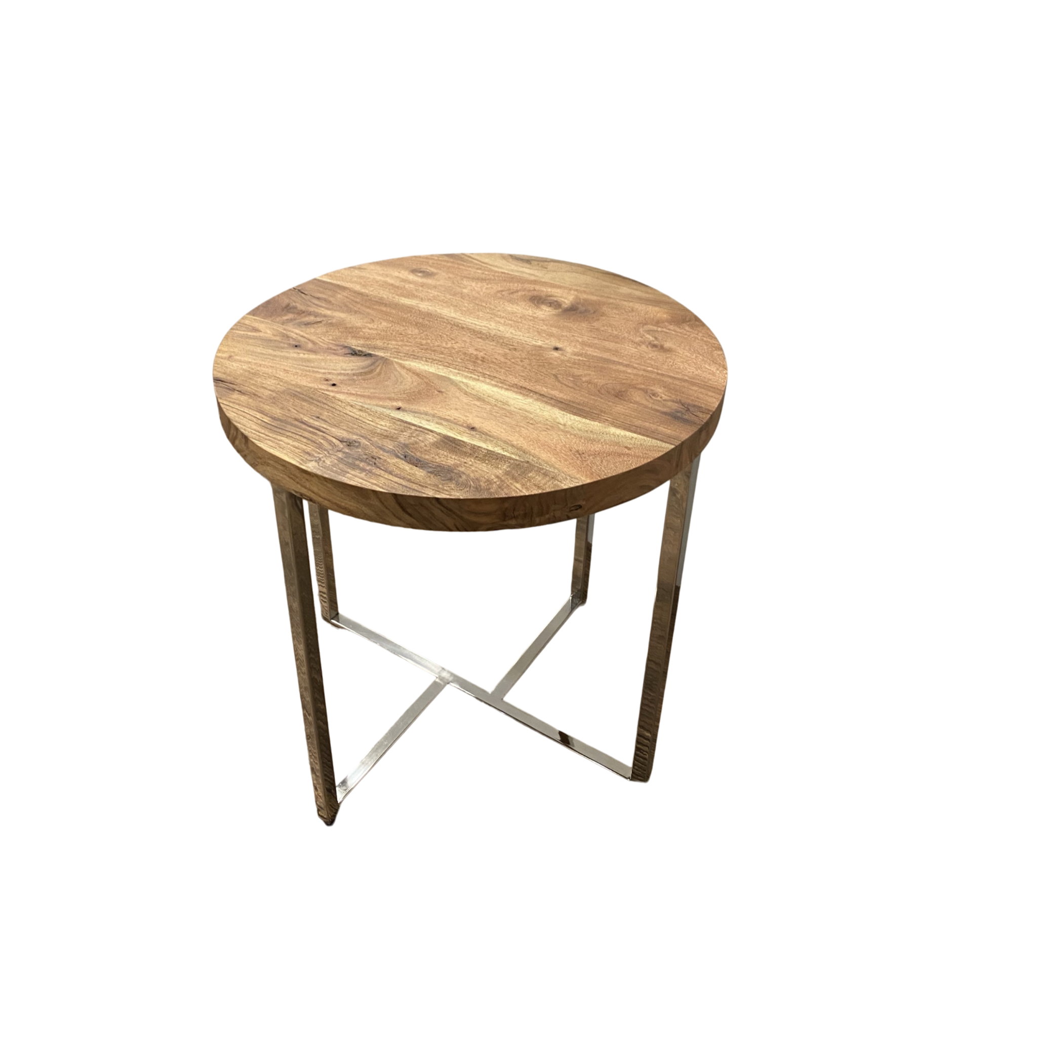 Modern Rustic Side Or End Table-2