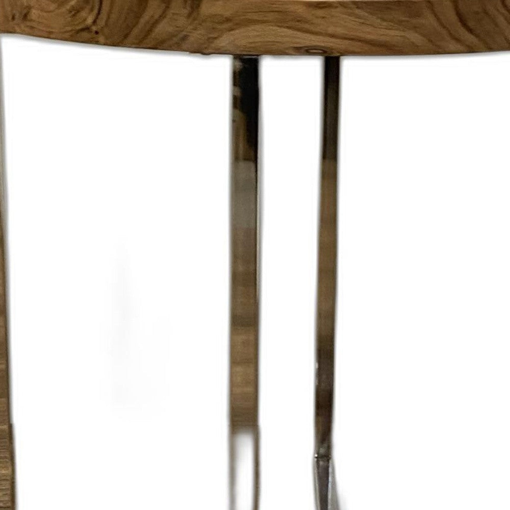 Modern Rustic Side Or End Table-3