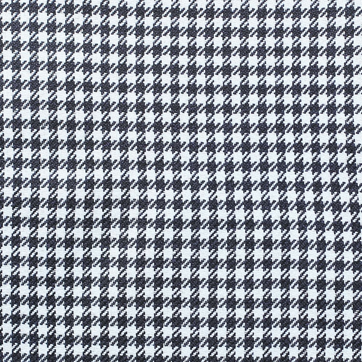 Set Of 4 Black Houndstooth Pillow Covers-4