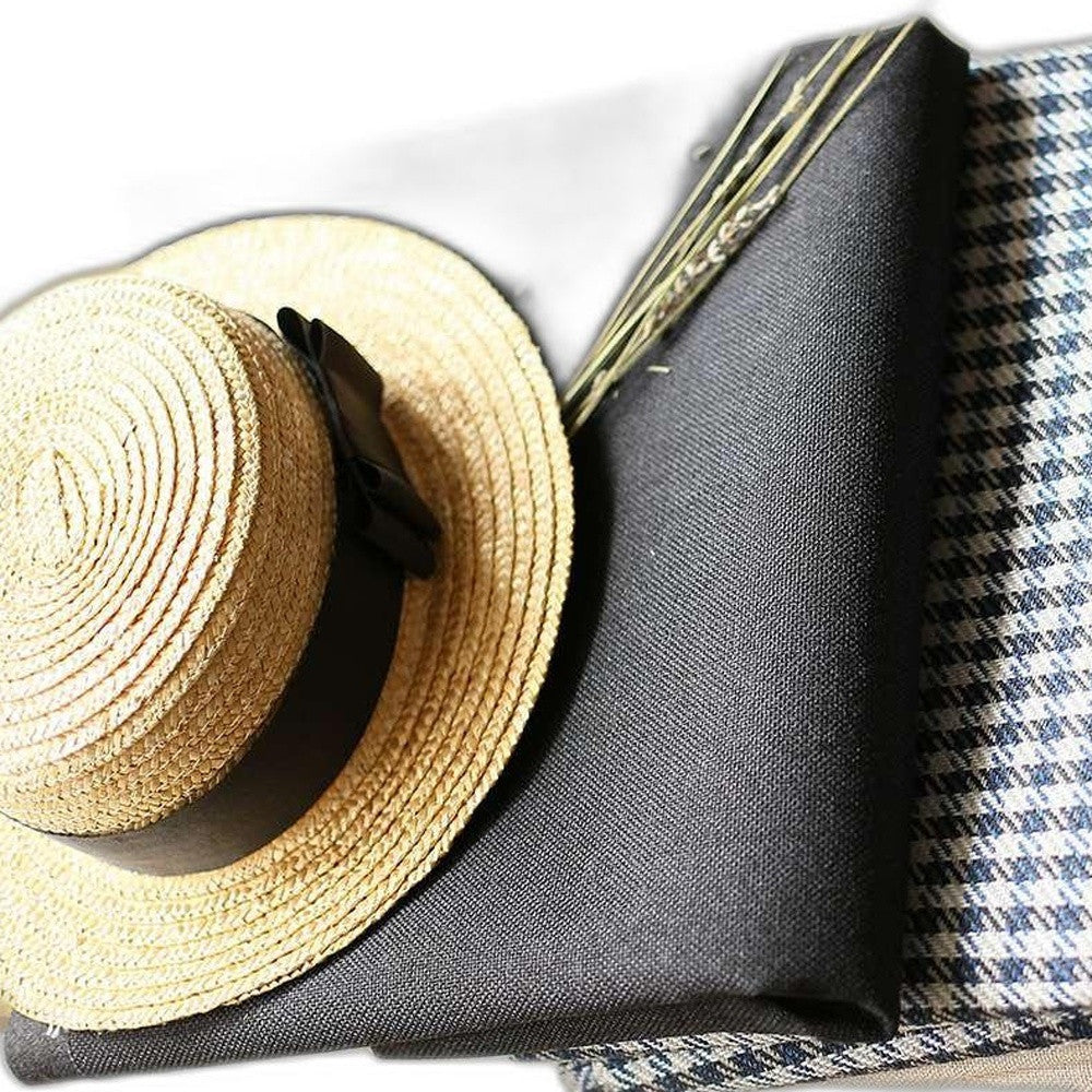 Set Of 2 Black And Yellow Center Pillow Covers-2