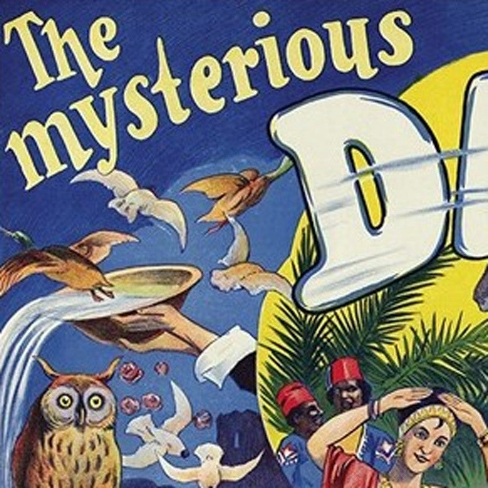 The Mysterious Dante Vintage Magic Unframed Print Wall Art-4