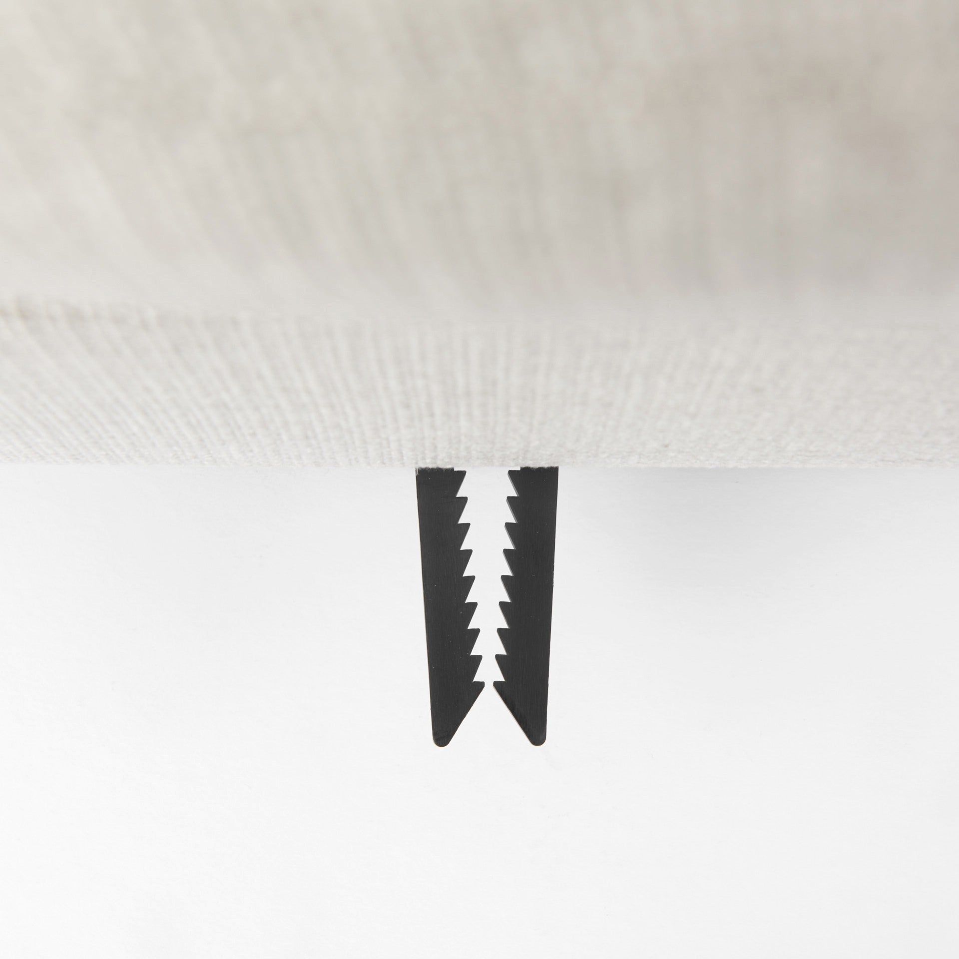 26" Beige Fabric and Brown Cocktail Ottoman-7