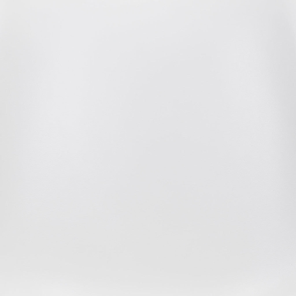 Set of Two 30" White And Brown Steel Low Back Bar Height Bar Chairs-8