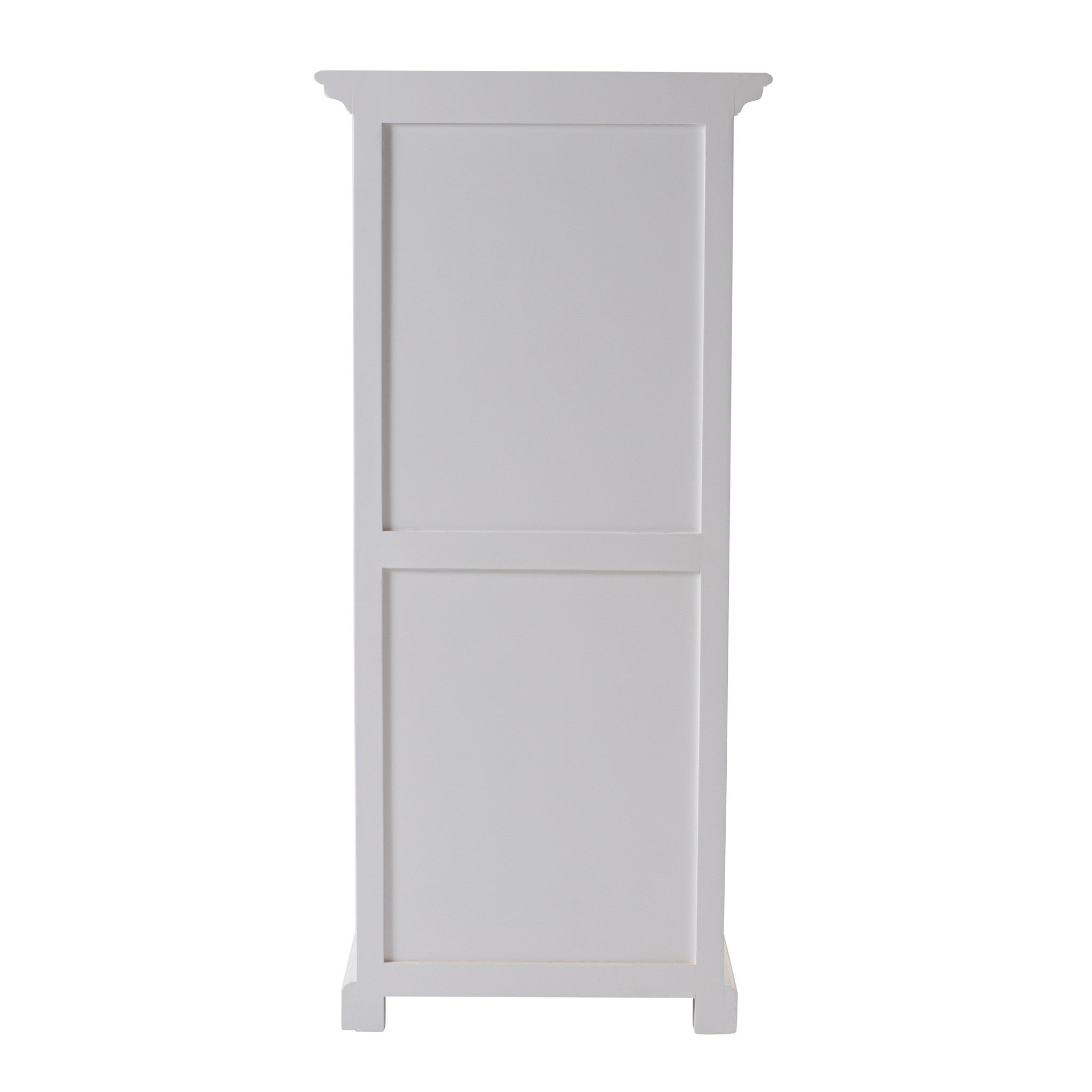 52" White Two Drawer Storage Cabinet With Baskets-2