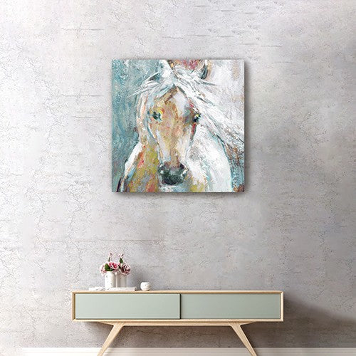 Whimsical Horse Unframed Print Wall Art-6