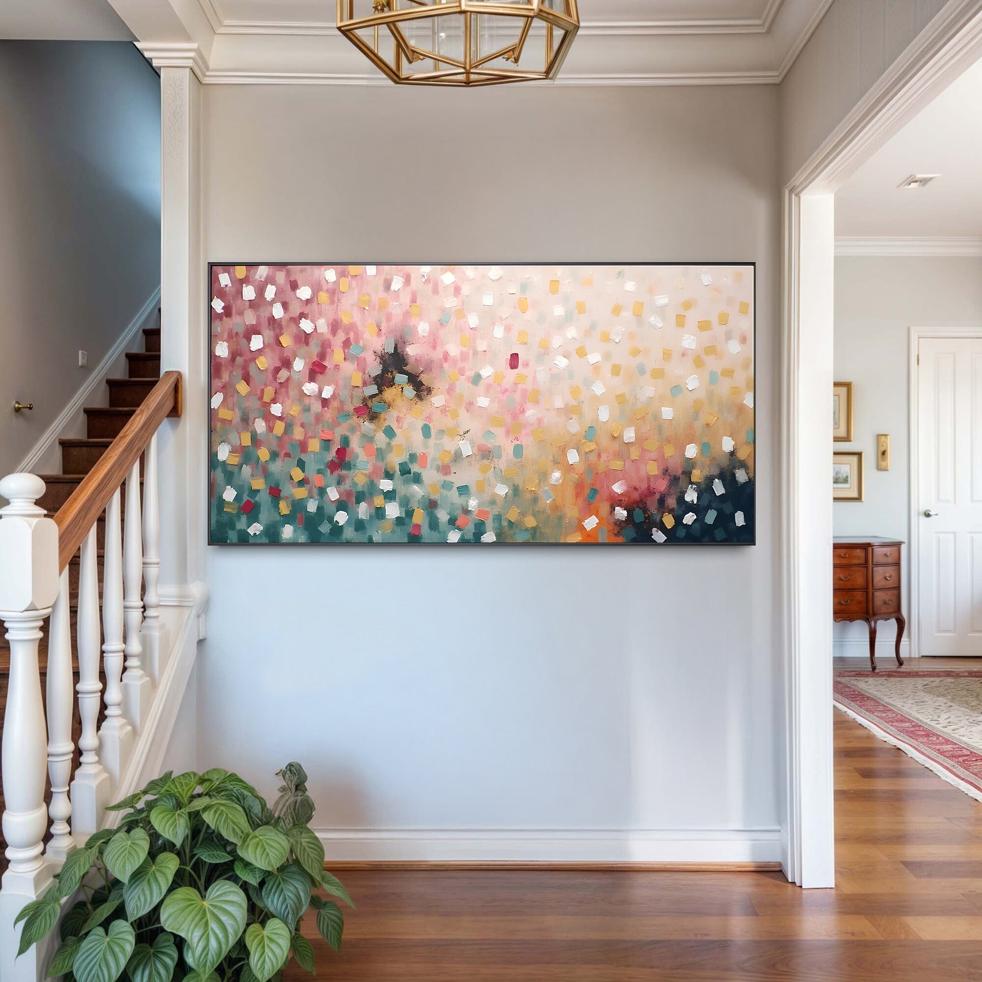 Secret Garden Impasto Wall Art-2