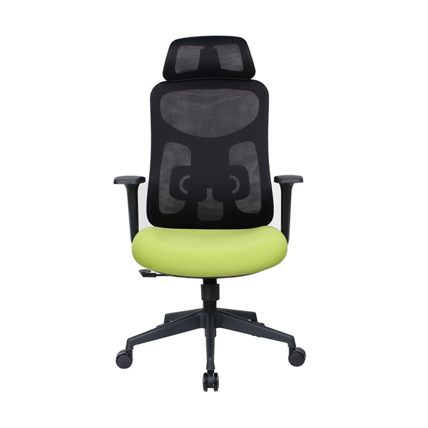 IRISOffice Mirage zöld/fekete ergonómikus, szövet-hálós irodai forgószék fej és háttámasszal (MIRAGE ZÖLD FEKETE)-0