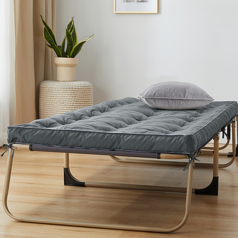 NNETM All-Season Foldable Camping Mattress Topper-2