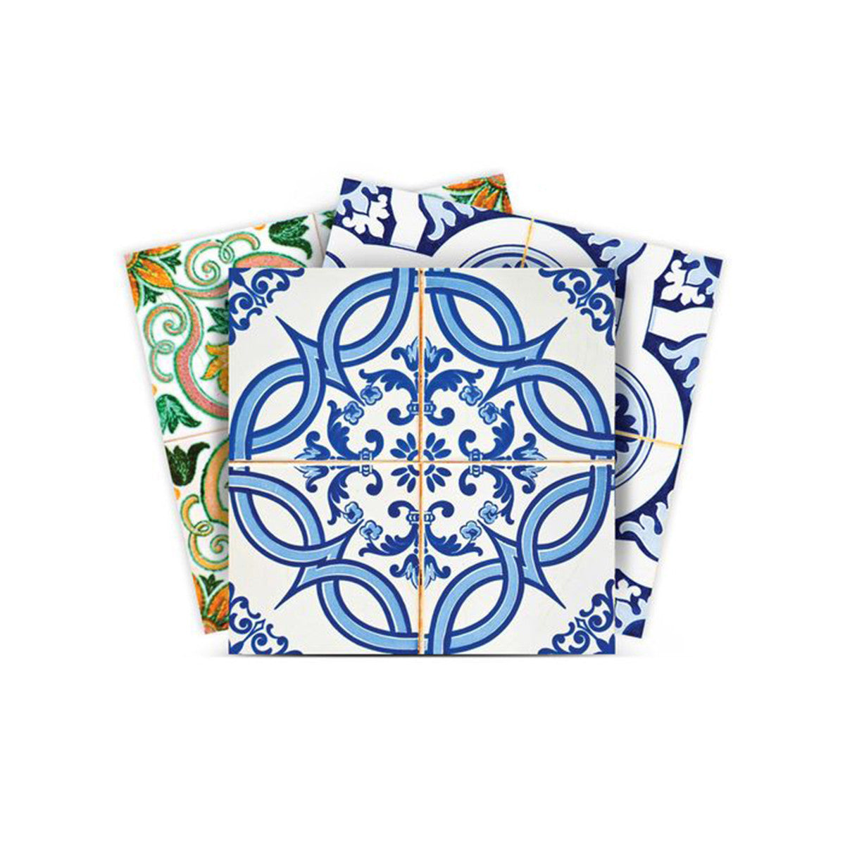 6" X 6" Cana Multi Mosaic Peel and Stick Tiles-1