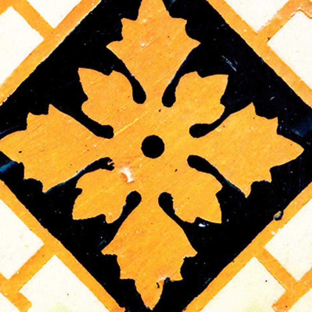 5" x 5" Gold Snowflake Peel and Stick Removable Tiles-1