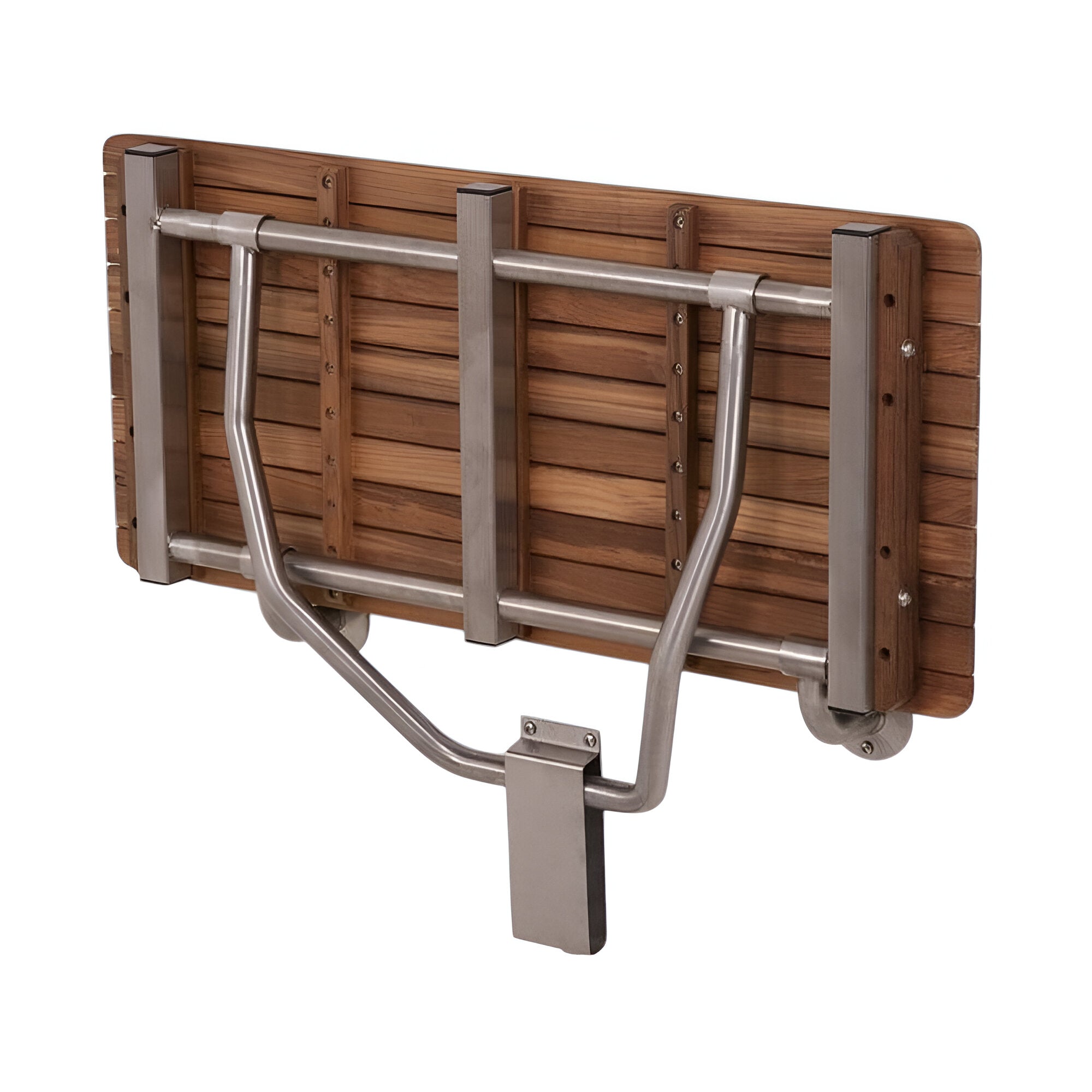 36" Premium Wall Mount Teak Shower Bench-2