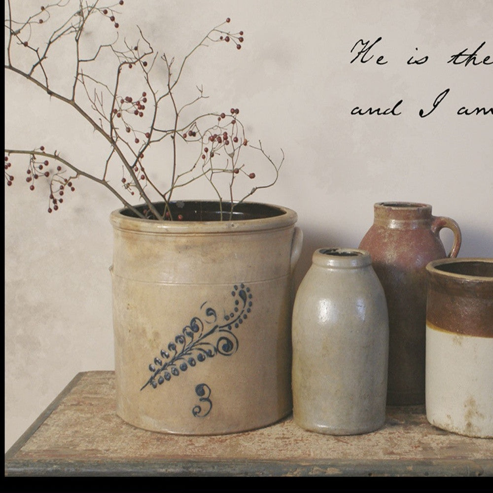 He is the Potter 3 Black Framed Print Wall Art-3