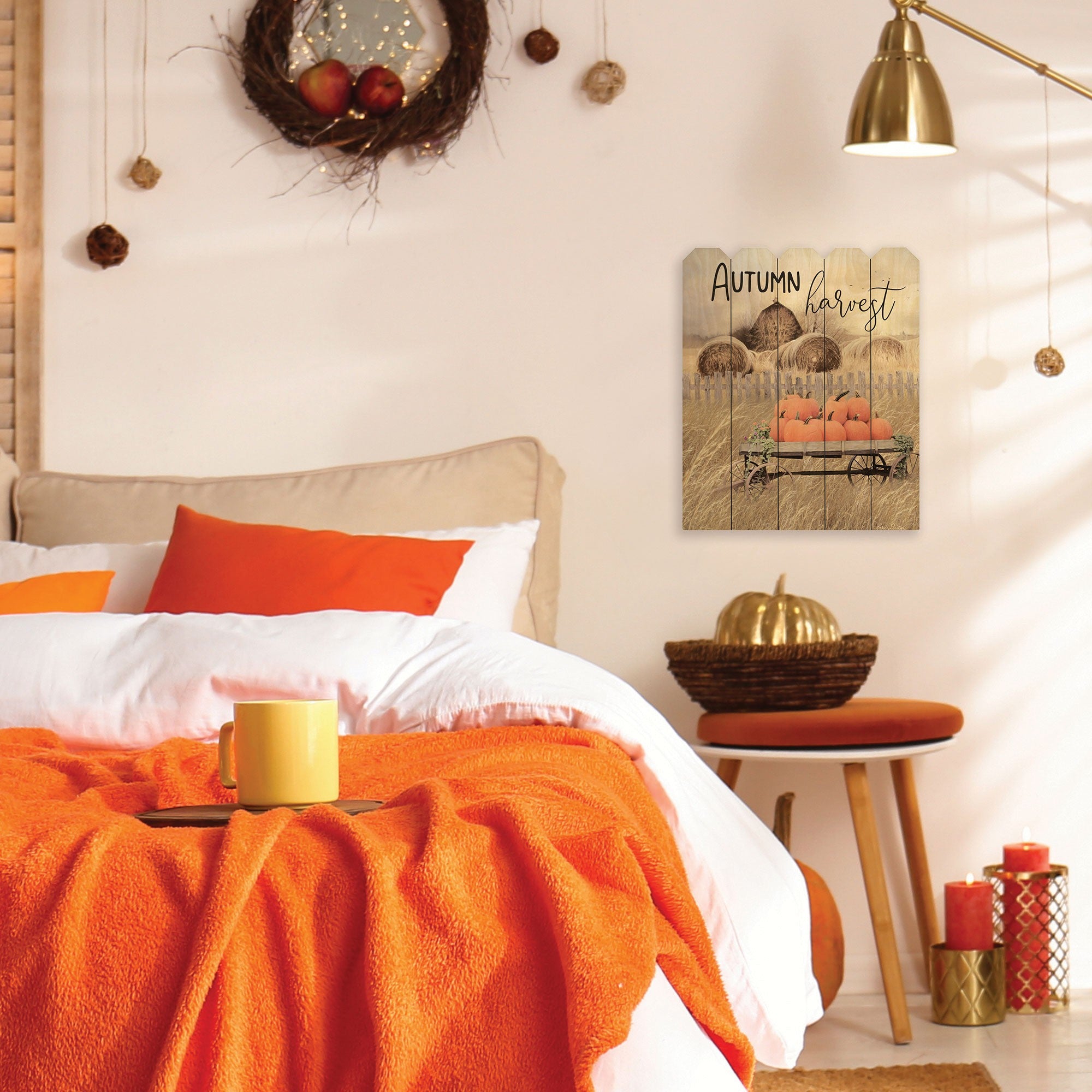 Autumn Harvest Unframed Print Kitchen Wall Art-3