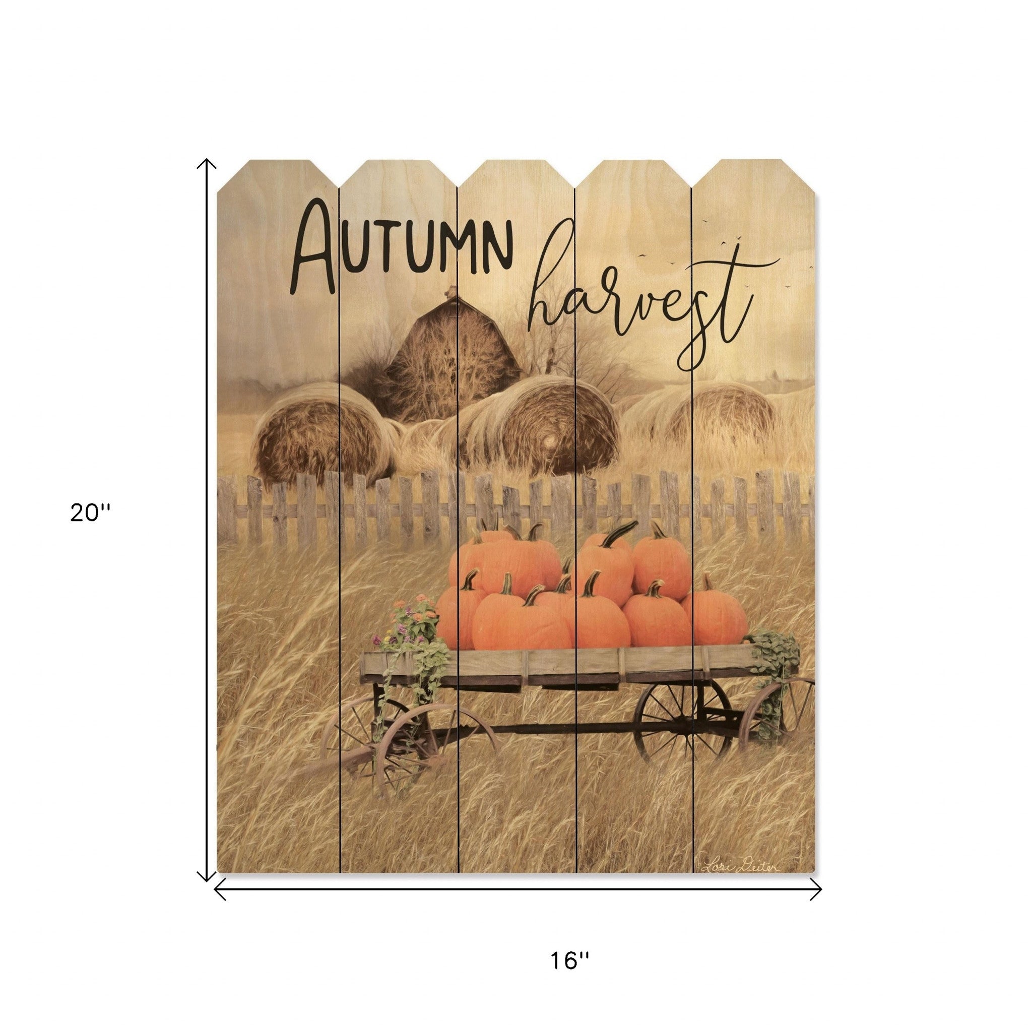 Autumn Harvest Unframed Print Kitchen Wall Art-4