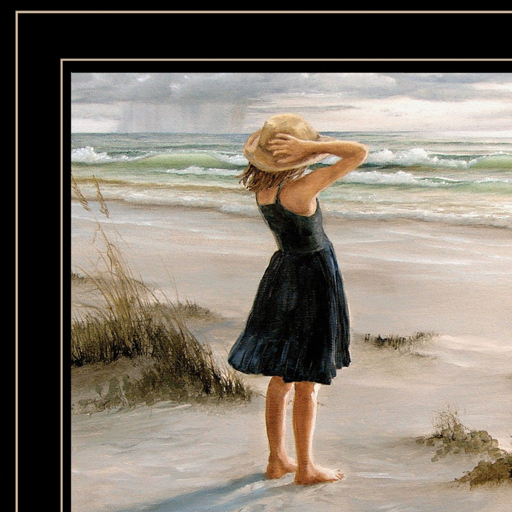 Black Dress 2 Black Framed Print Wall Art-2