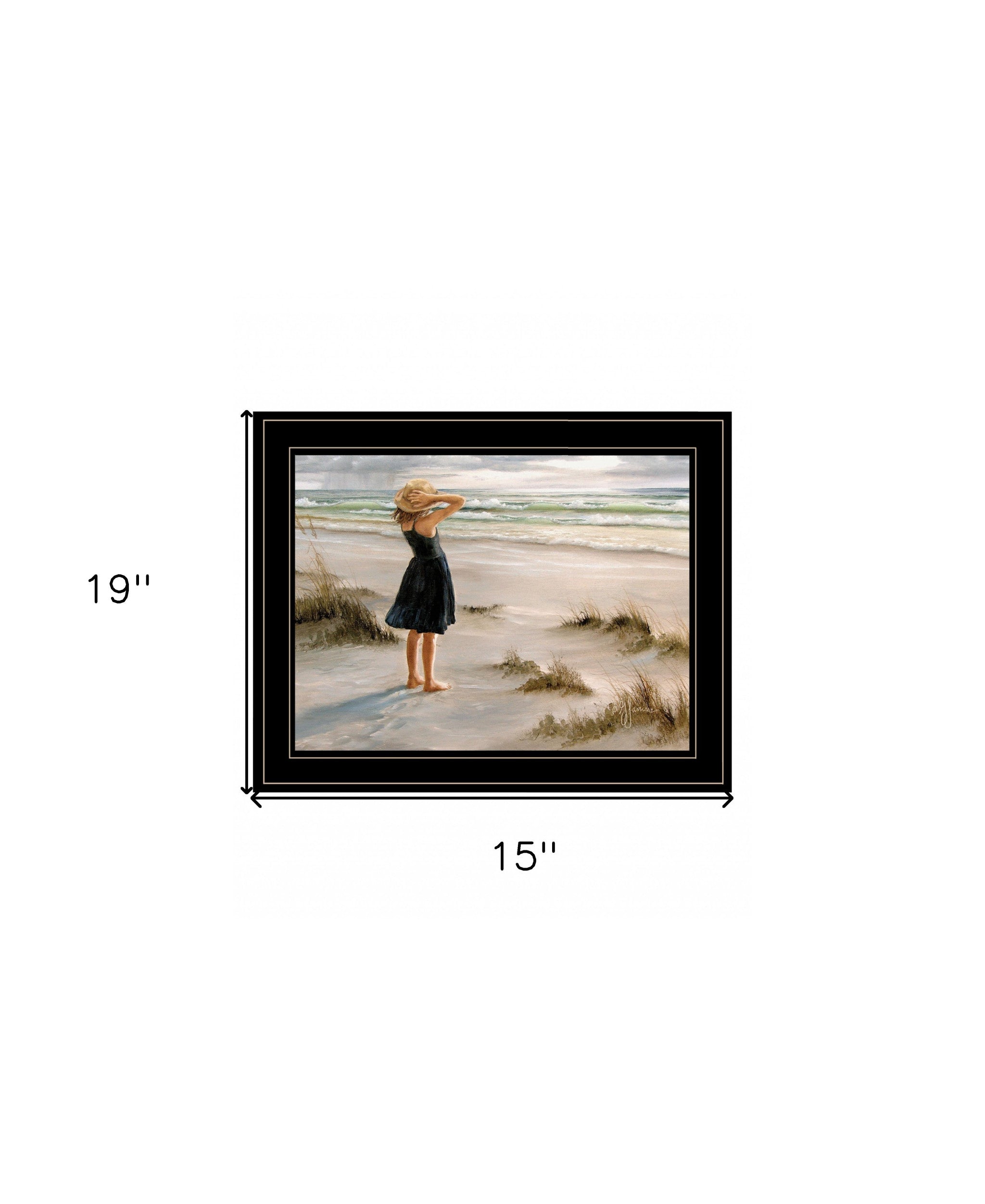 Black Dress 2 Black Framed Print Wall Art-5