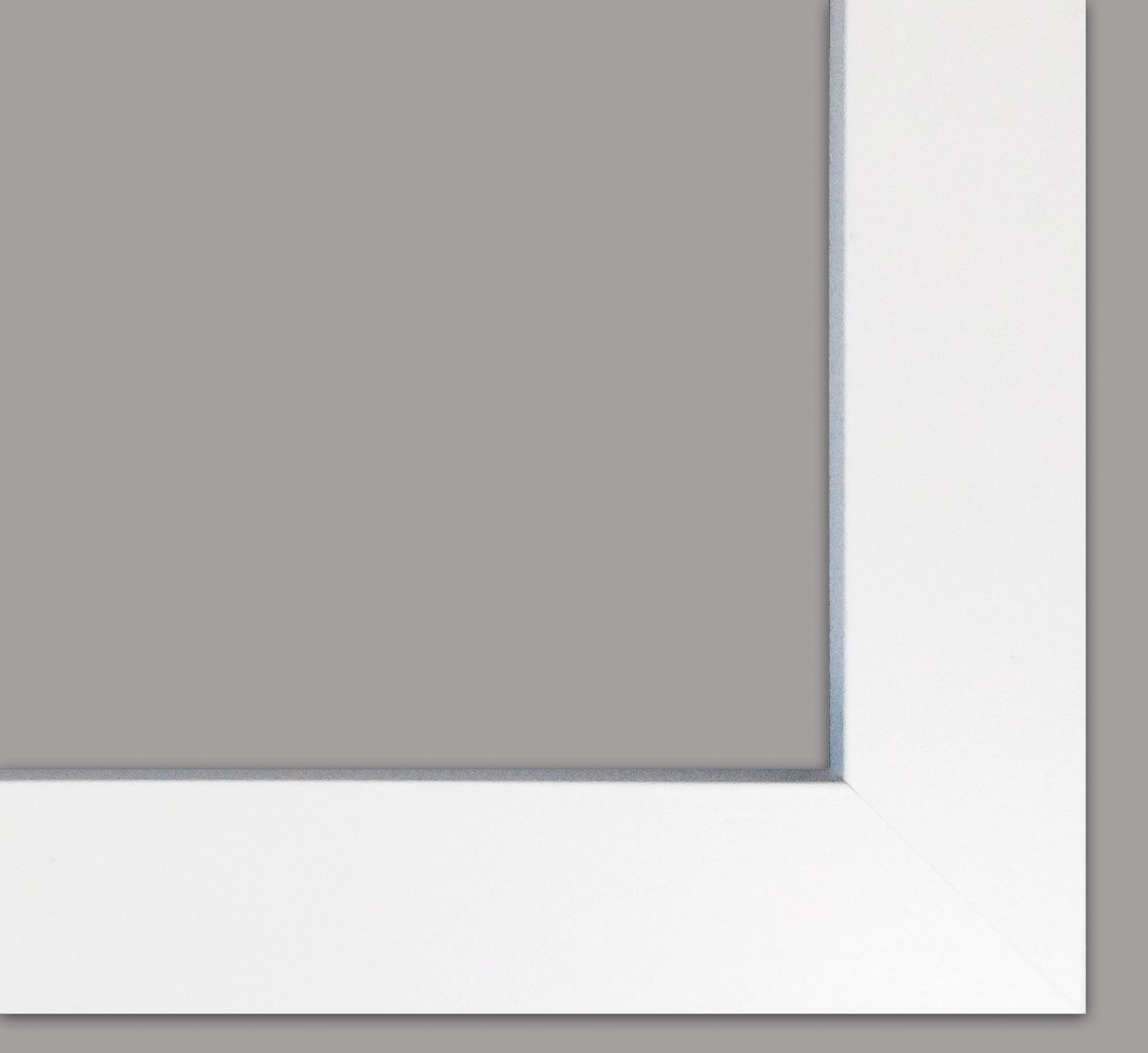 Santas Little Friends 2 White Framed Print Wall Art-3