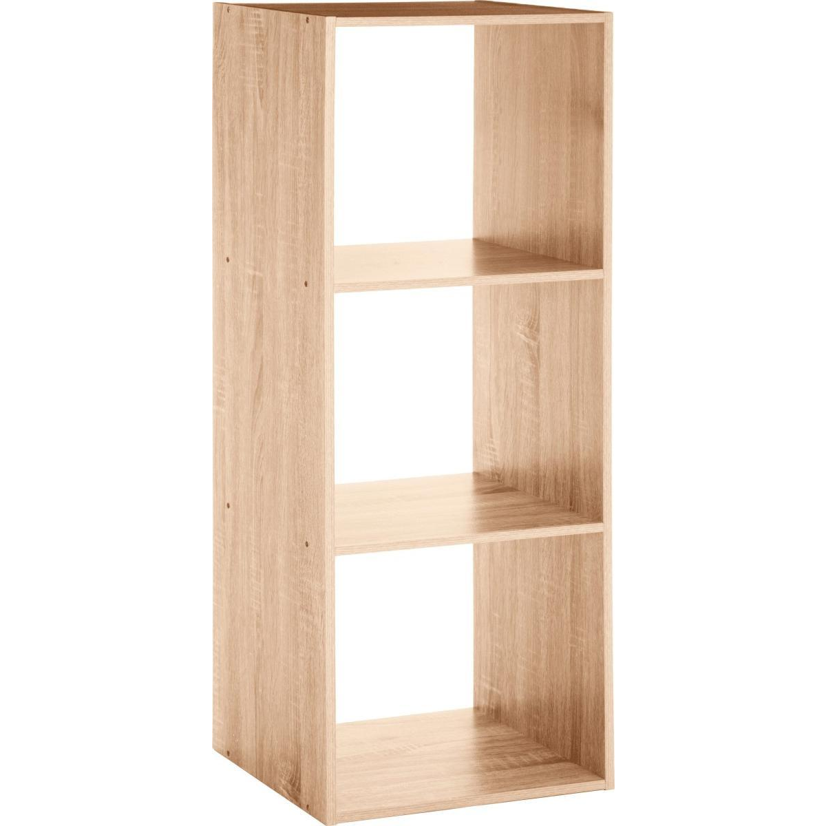 5five Szafka wolnostojąca LOFT Biurowy 3x półki Brązowy (138907)-0