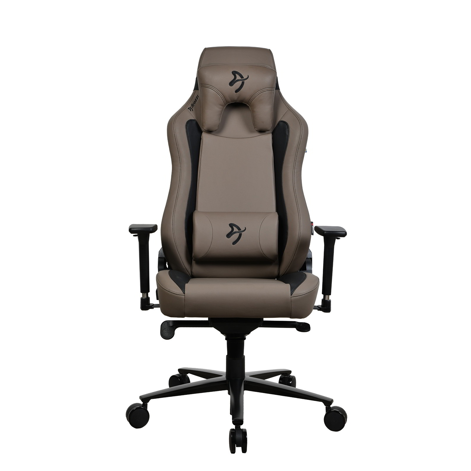 Arozzi | Materiál rámu: Kov; Základna kol_ Hliník; Čalounění: Měkký PU | (VERNAZZA-SPU-BWN)-0