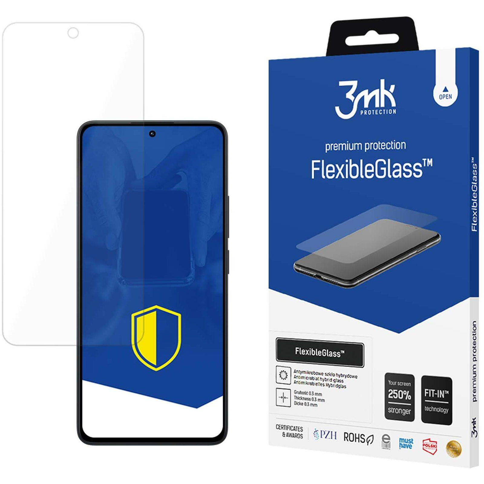 3MK FlexibleGlass Redmi 13 4G/5G üvegfólia - hibrid (5903108576642)-0