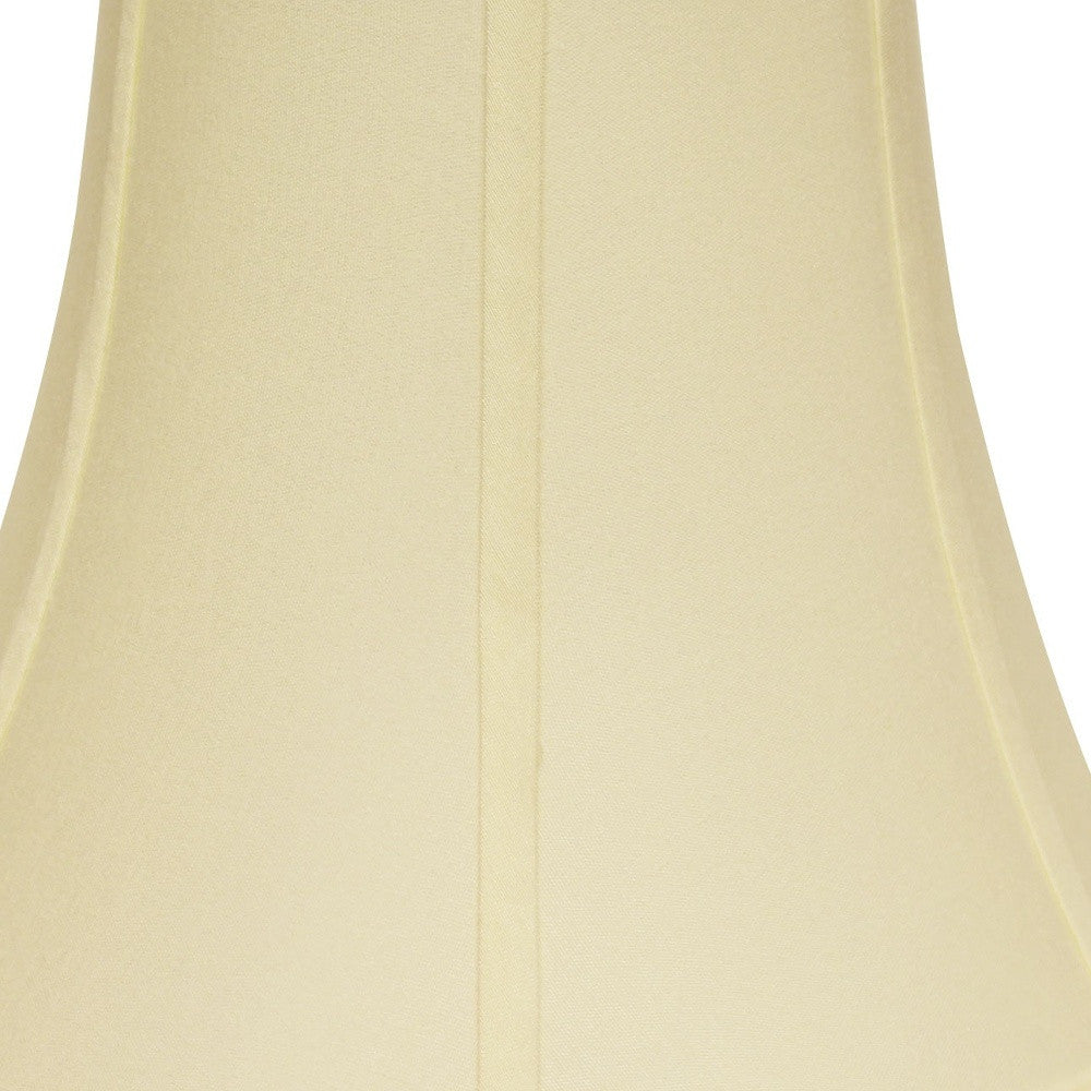 Ivory No Slub Innsbruck Bell Lamp Shade-2