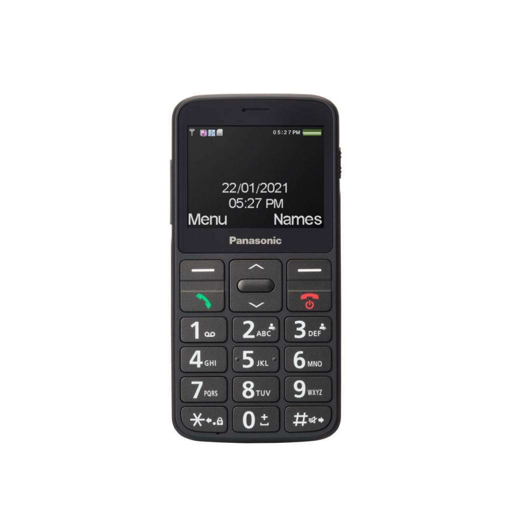 Mobilný telefón Panasonic KX-TU160 32 MB / 32 GB 2G čierny (KX-TU160EXB)-0