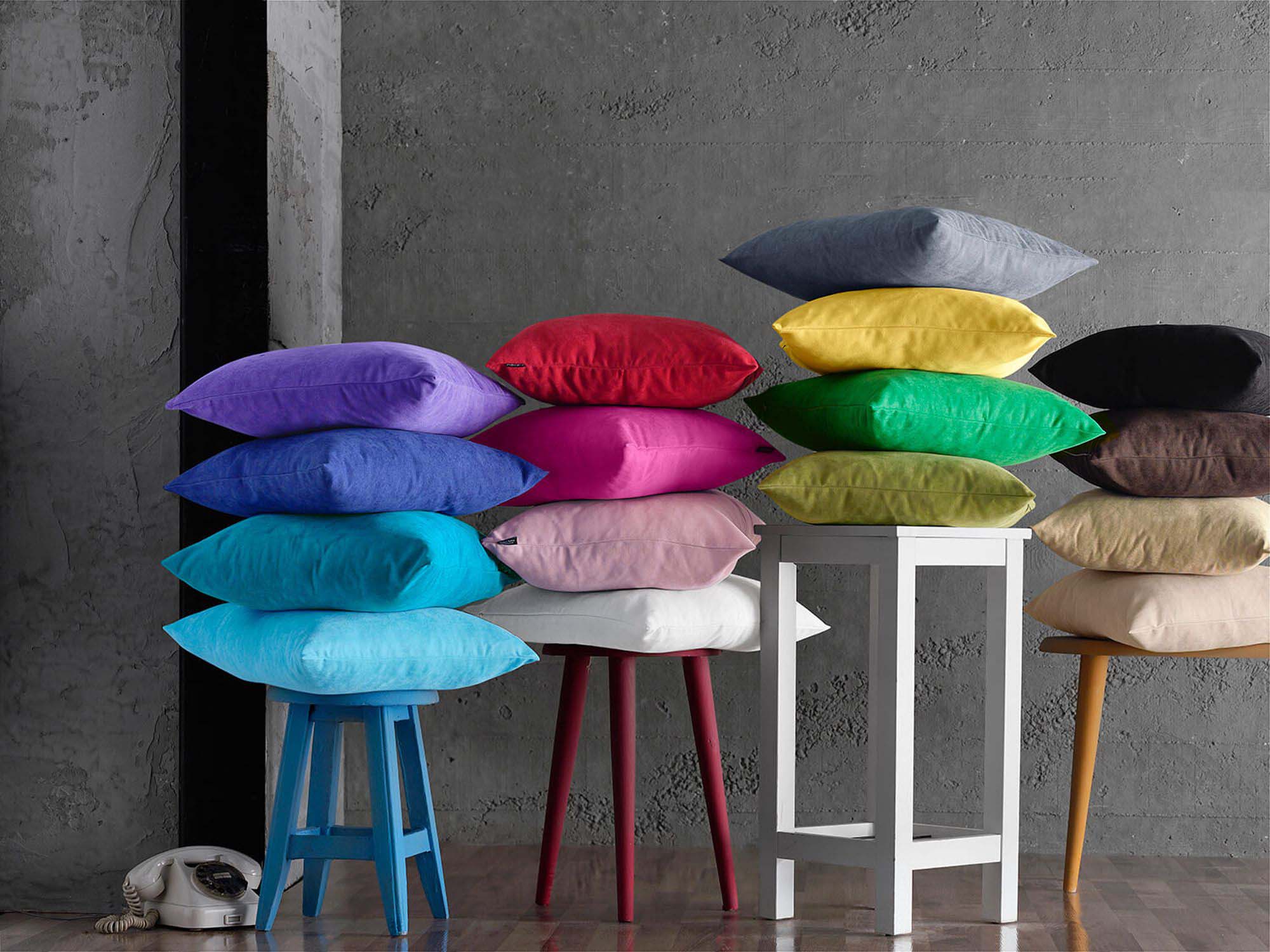 Set Of Two 16" X 16" Beige Polyester Zippered Pillow Cover-3