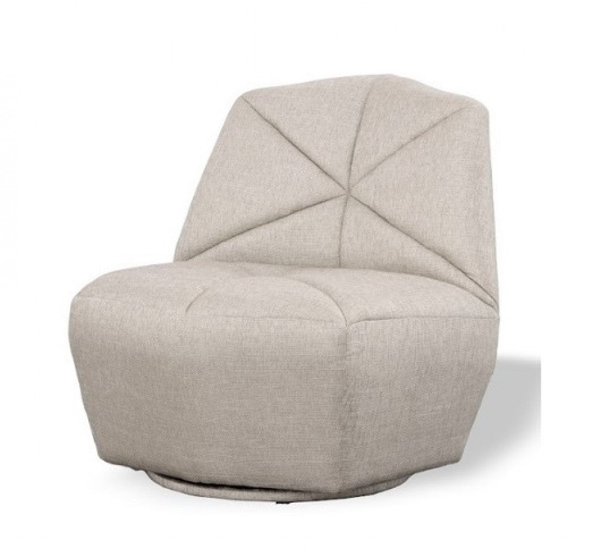 31" Gray Upholstered Lounge Chair-0