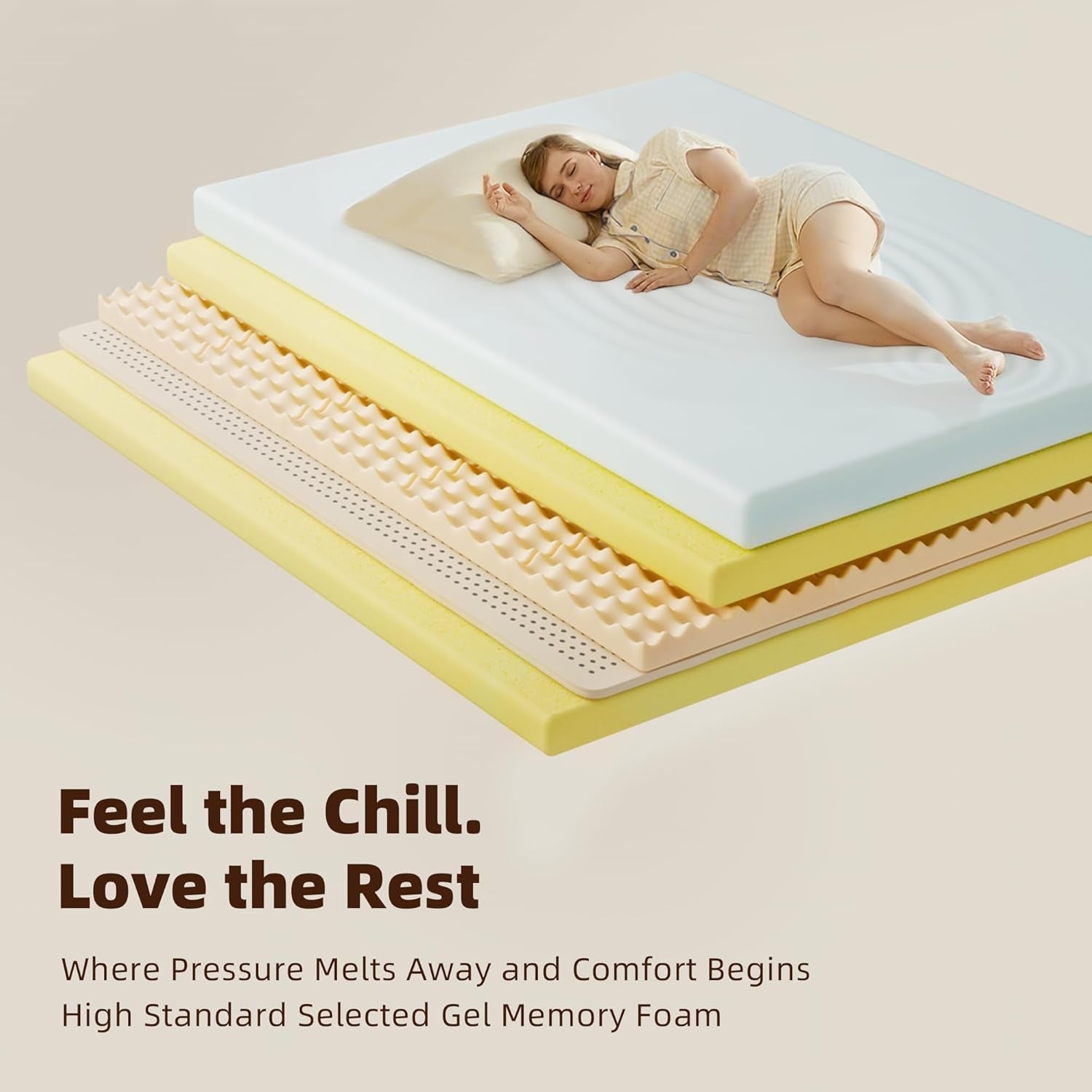 Twin 8 Inch Hybrid Mattress PocketSpring MemoryFoam-3