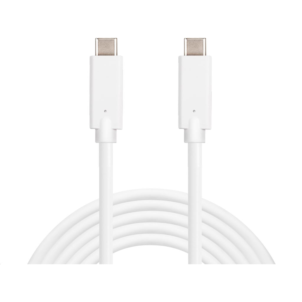 Sandberg USB-C Charge Cable 2M, 60W USB kábel USB C Biela (136-17)-0