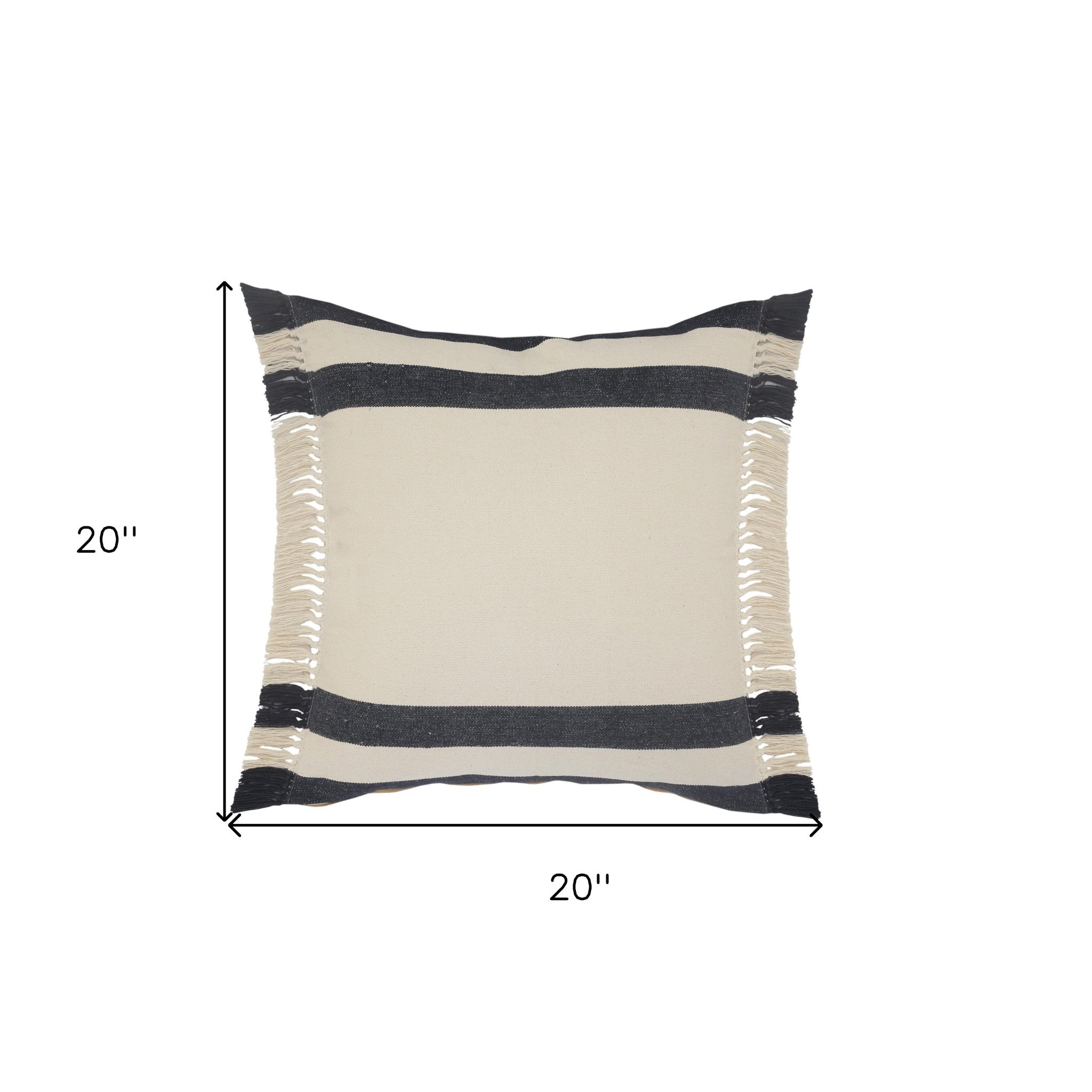 20" Blue and White Throw Pillow-8