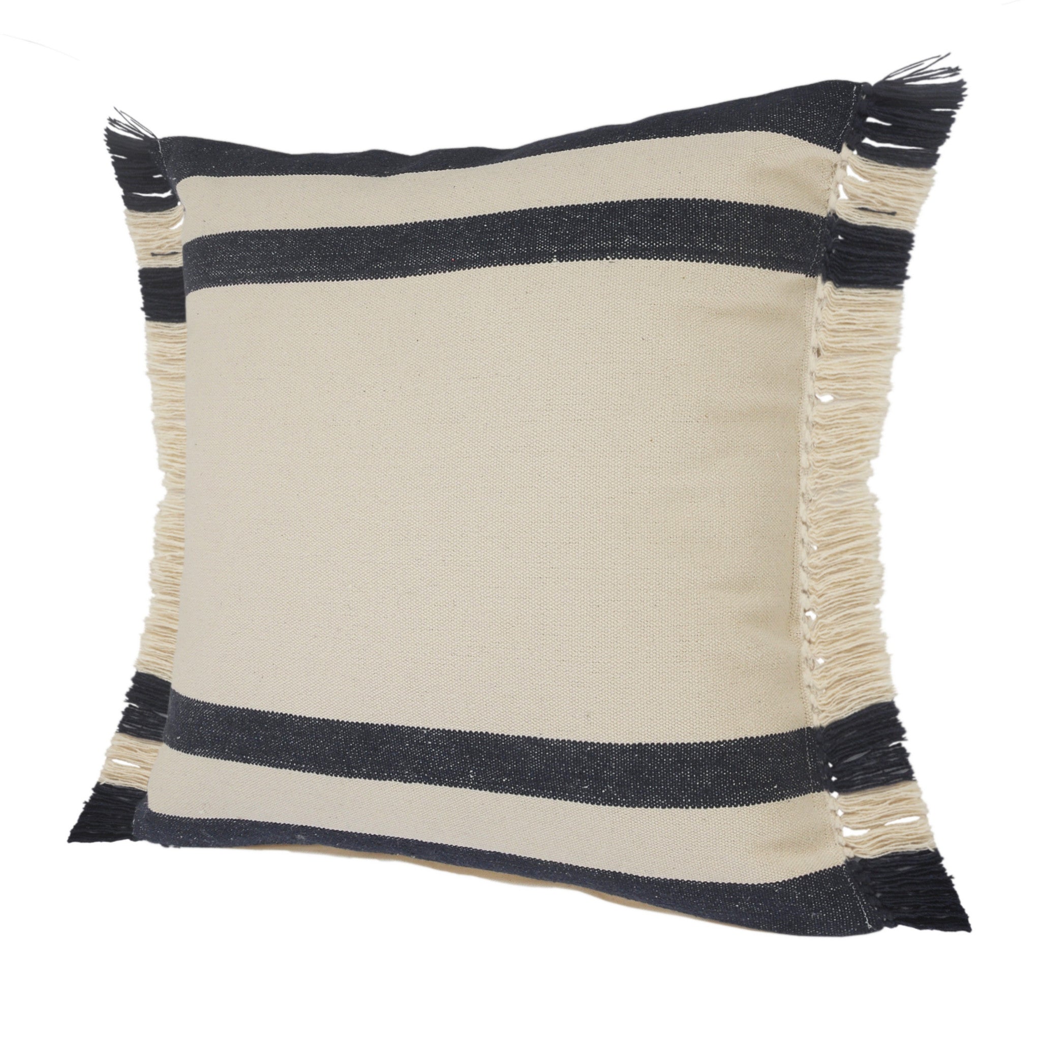 20" Blue and White Throw Pillow-2
