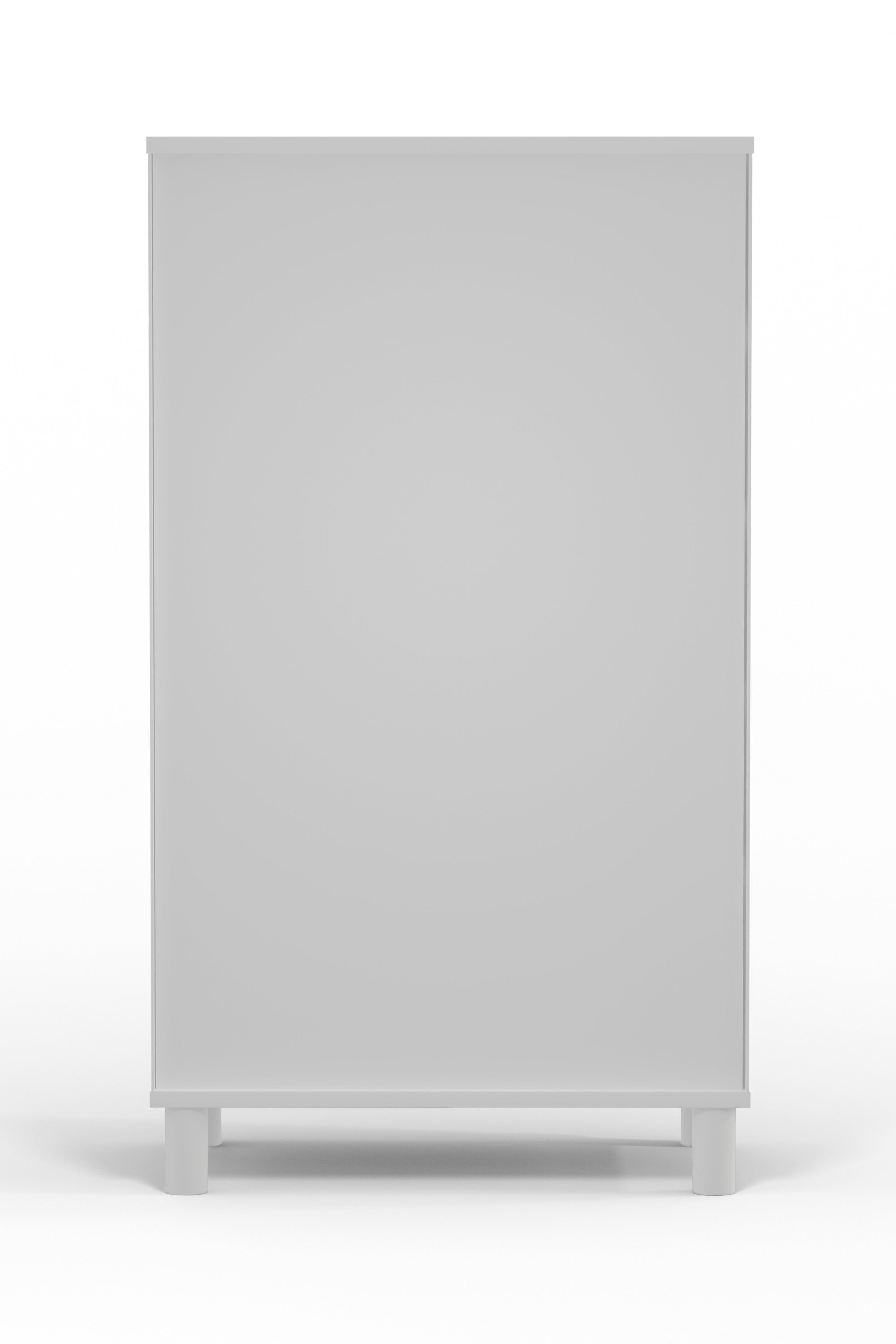 28" White Solid Wood Five Drawer Chest-4