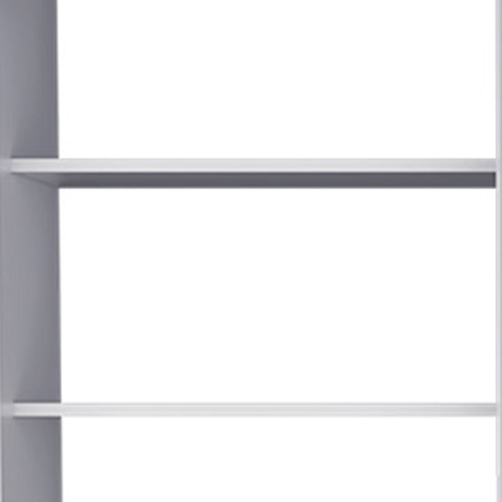 59" White Three Drawer Combo Dresser-3