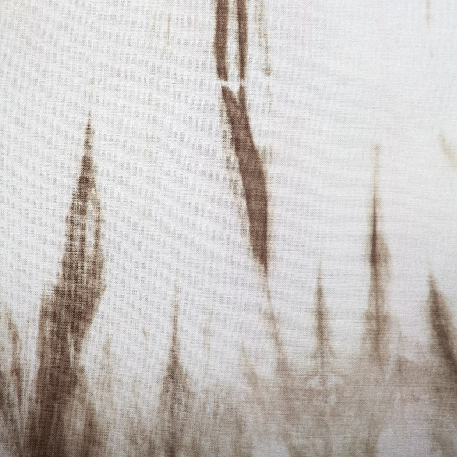 20" Brown and White Striped Cotton Throw Pillow-7